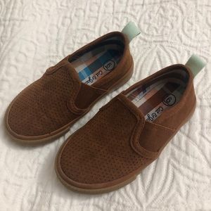Brown Slip On Toddler Shoes - Size 6